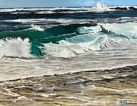 Waves of One Sea Waimanalo Beach